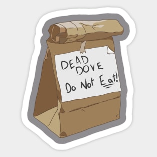 Dead Dove Sticker